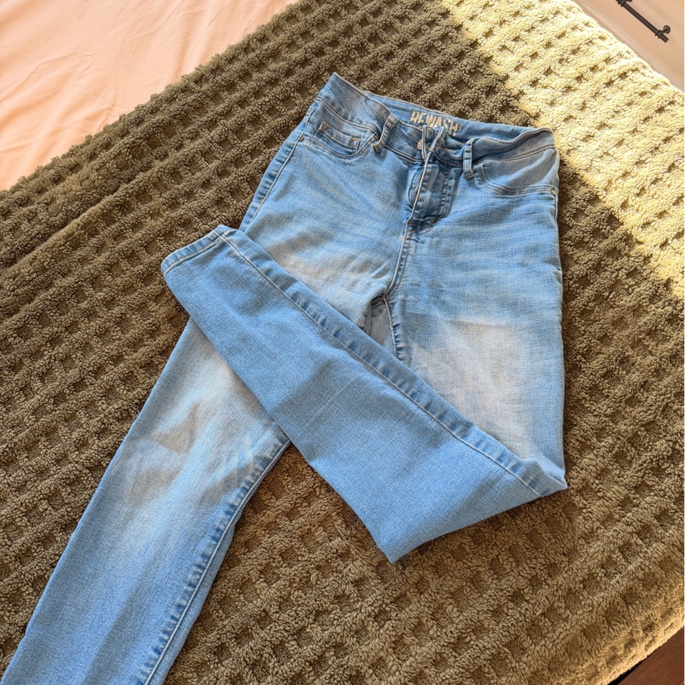 Rewash Light Blue Skinny Jeans for Women